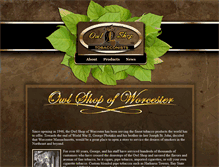 Tablet Screenshot of owlshop.com